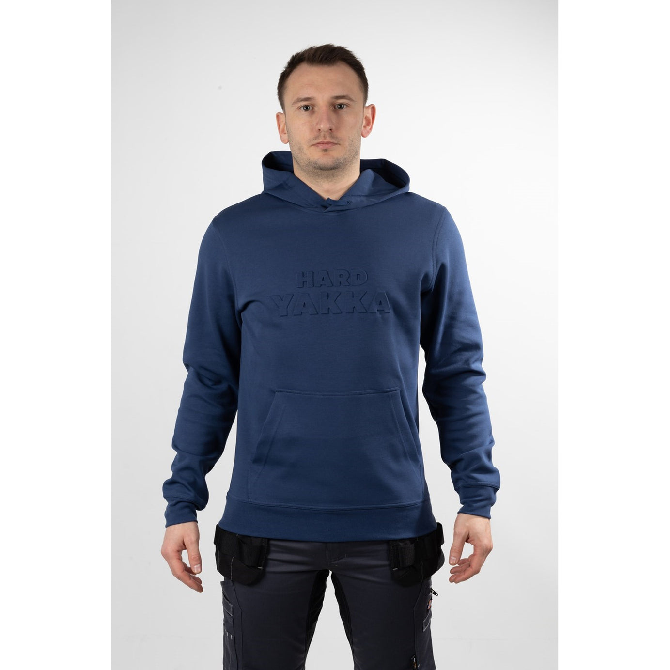 EMBOSSED PULLOVER HOODIE