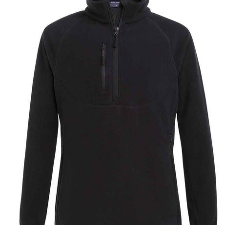 Brook Taverner Ashton core 1/4-zip fleece - Black