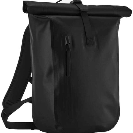 Quadra waterproof roll-top lite backpack - Black