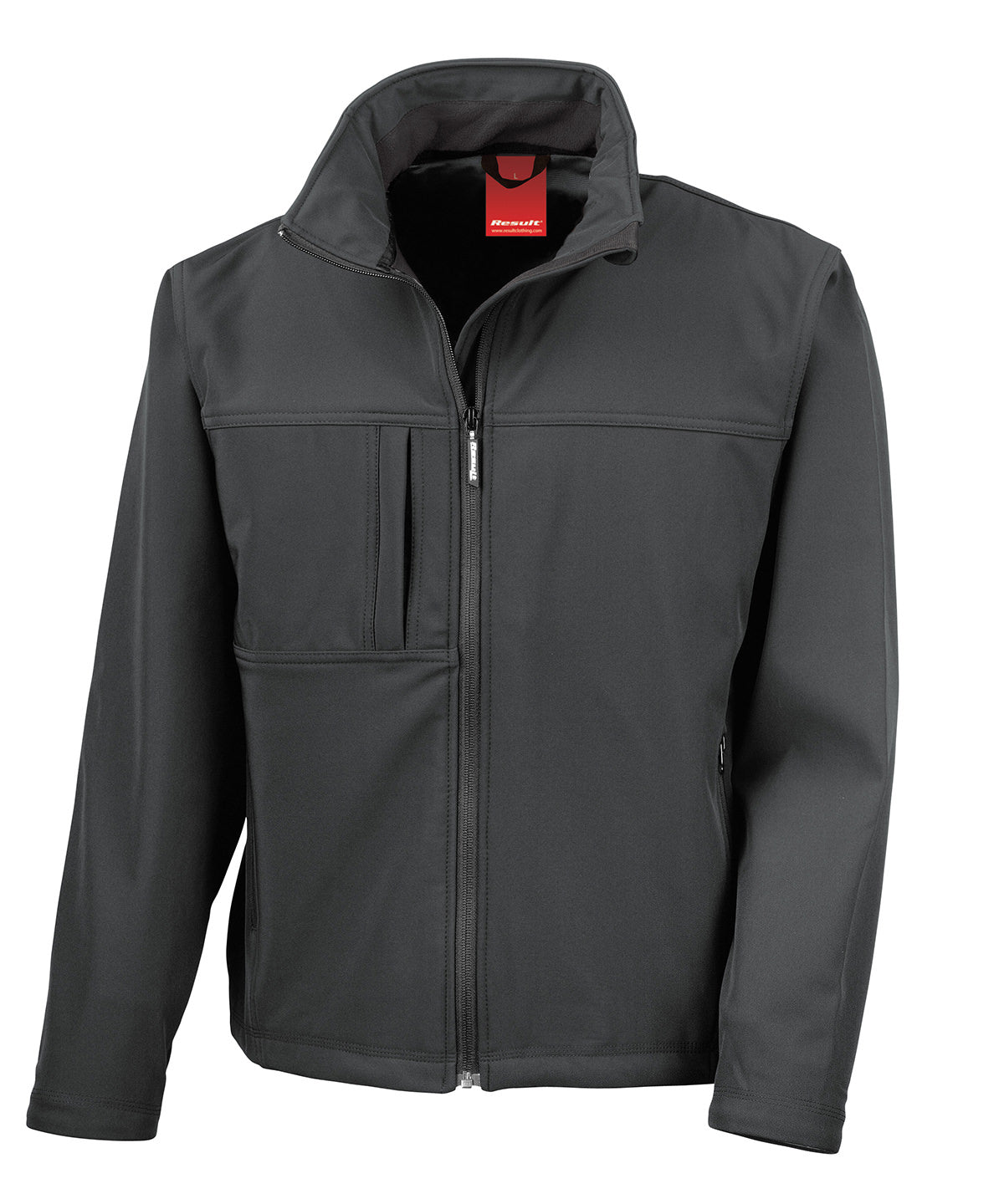 Result classic softshell jacket - Black